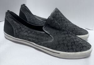 Coach | Shoes | New Coach Mens Jacquard Signature C Black  display picture 1